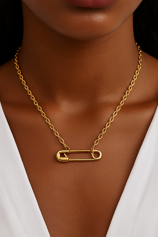 Safety Pin Necklace Meaning
