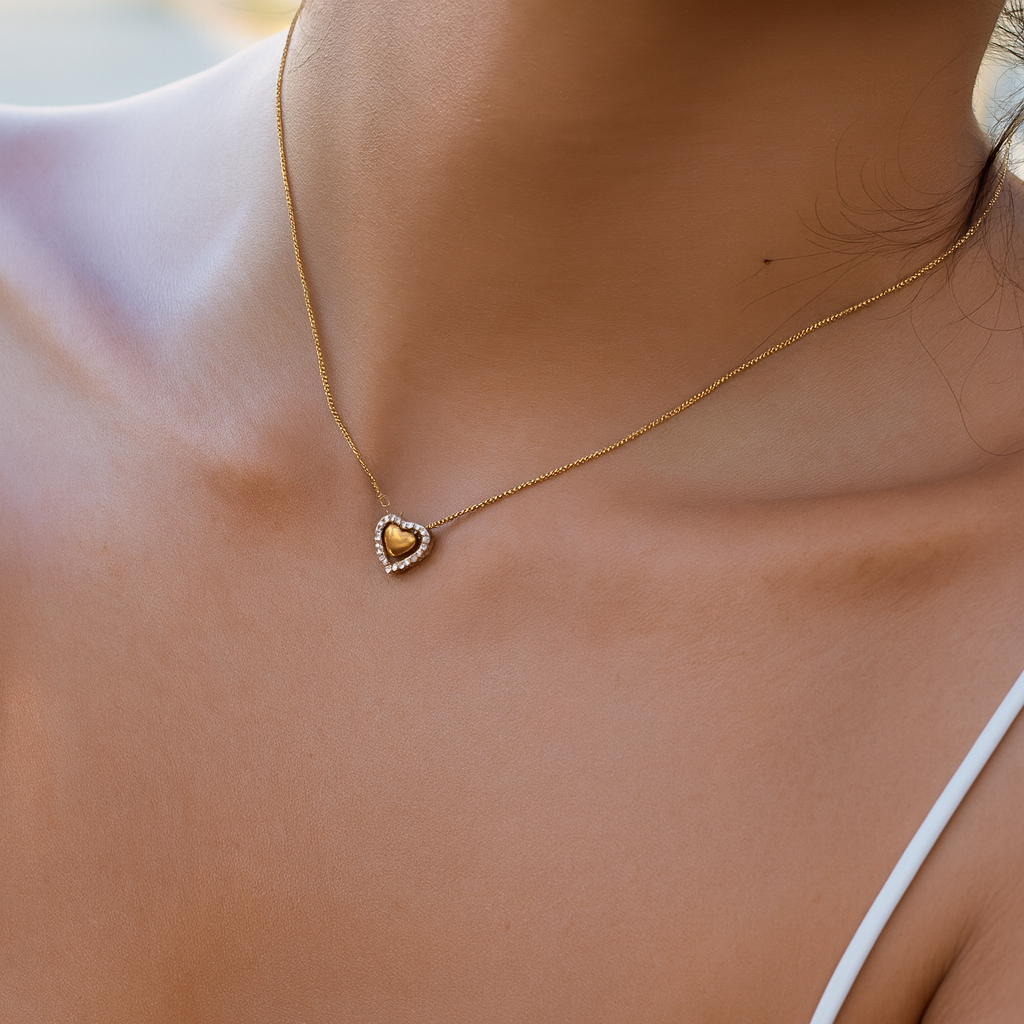 Heart to Heart Pendant Necklace