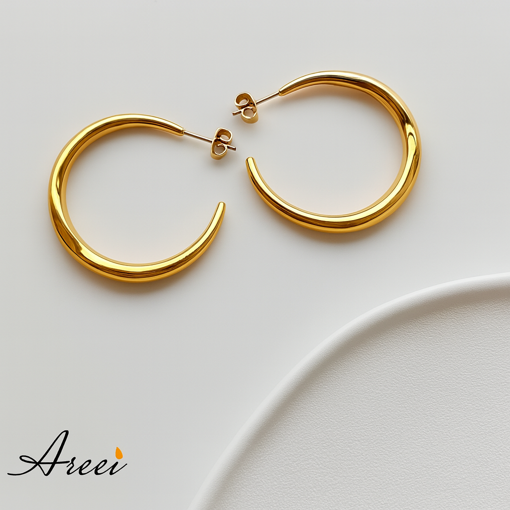 Twist Hoop Earrings
