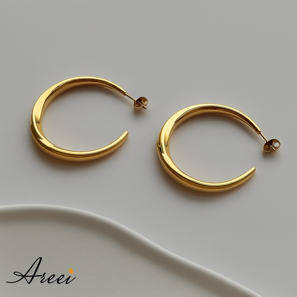 Twist Hoop Earrings