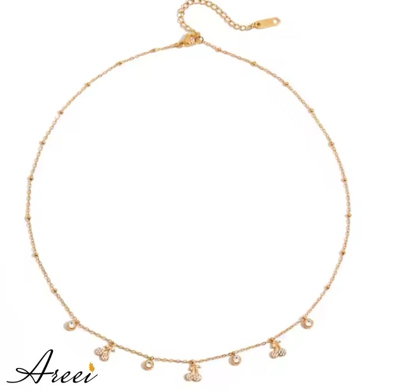 Cherry Diamond Necklace