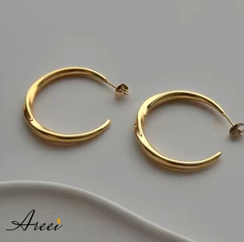 Twist Hoop Earrings