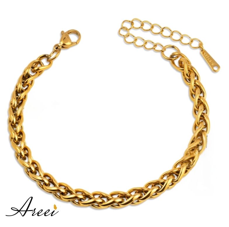 Interlink Chain Rope Bracelet