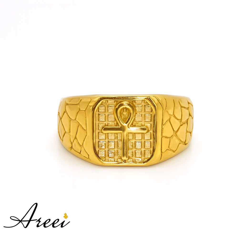 Cross Signet Ring