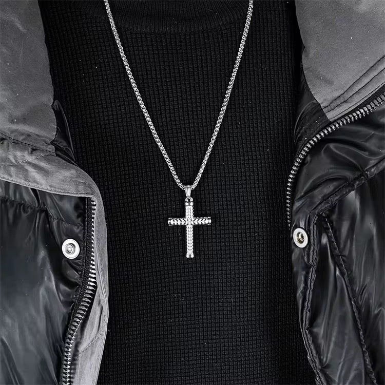 Rigid Cross Necklace