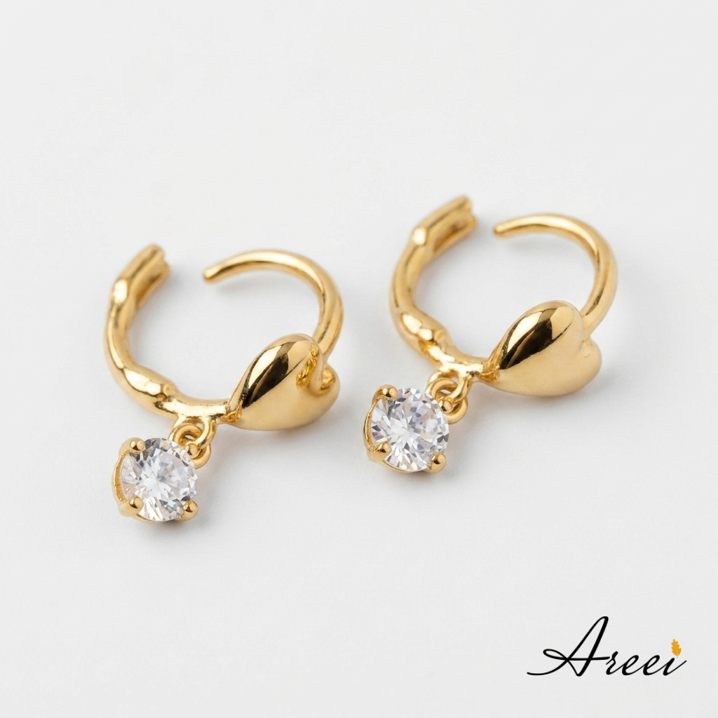 Aphro Heart Earrings