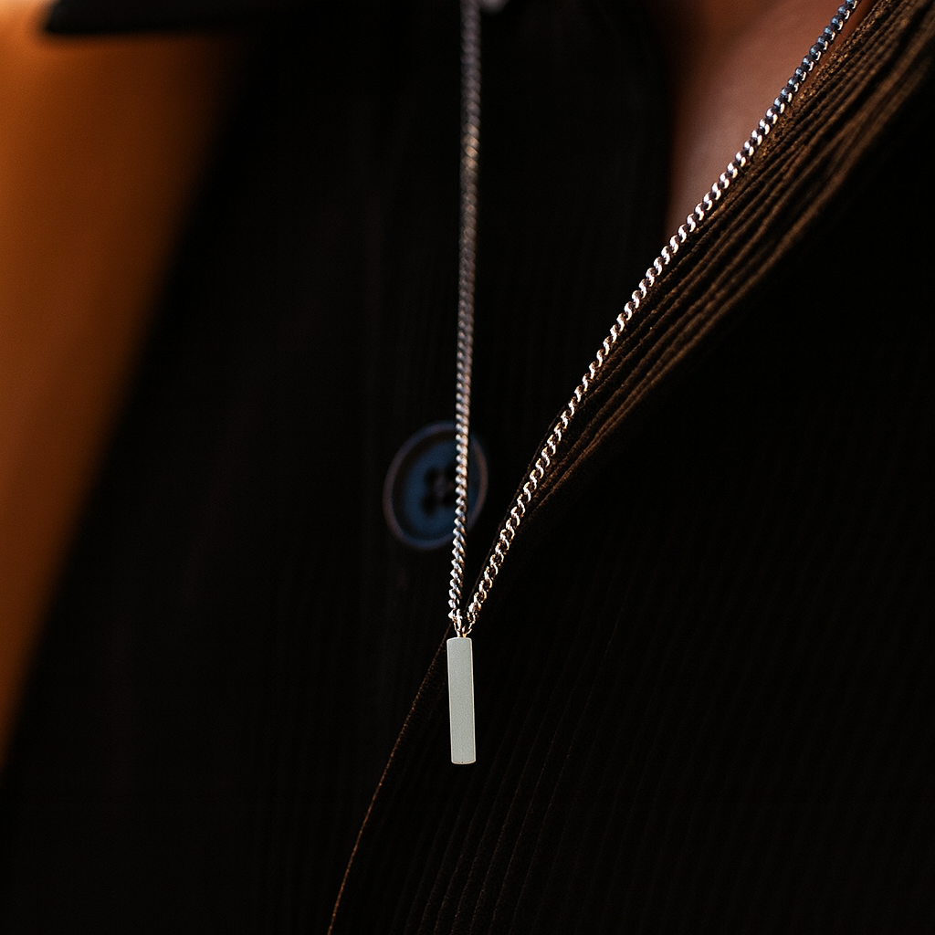 Bar Pendant Necklace