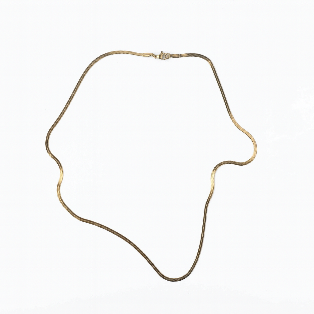 Fine Herringbone Necklace
