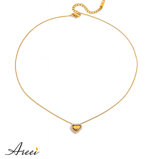 Heart to Heart Pendant Necklace