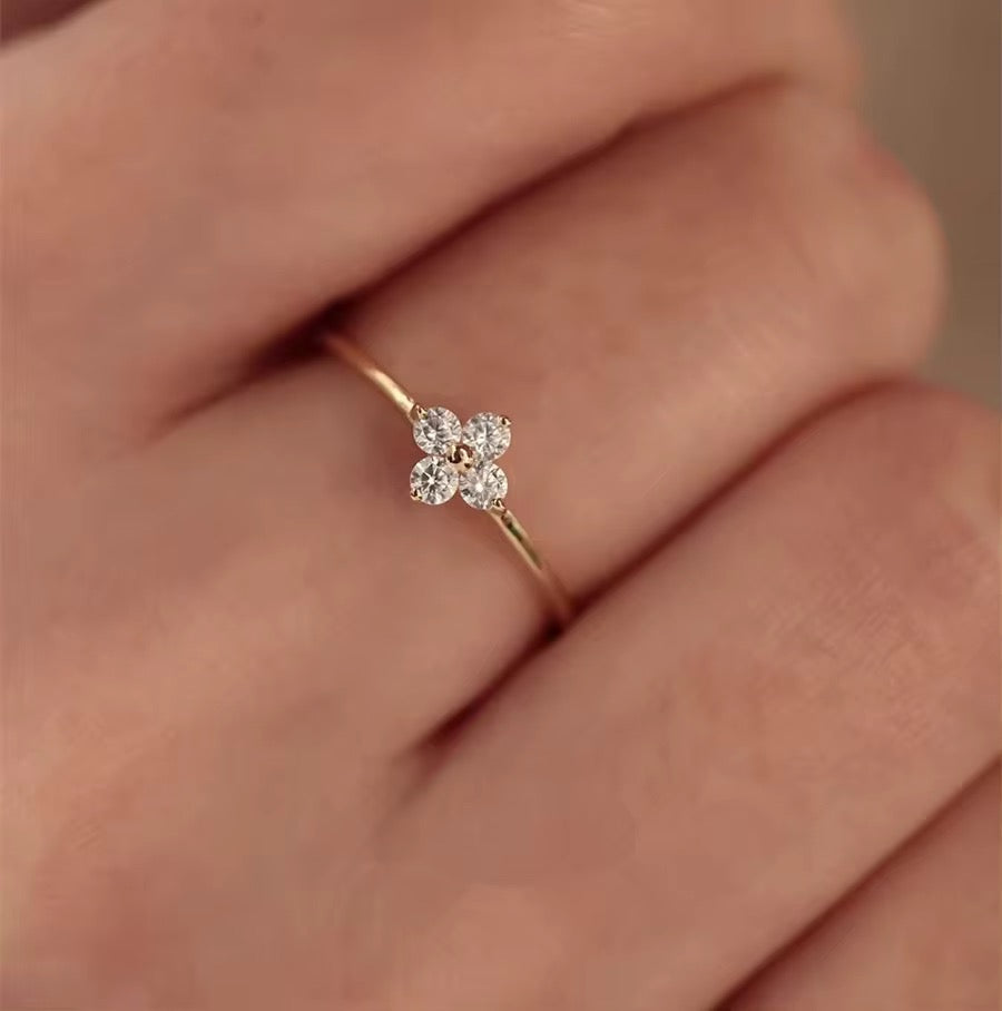 Clover Flower Ring