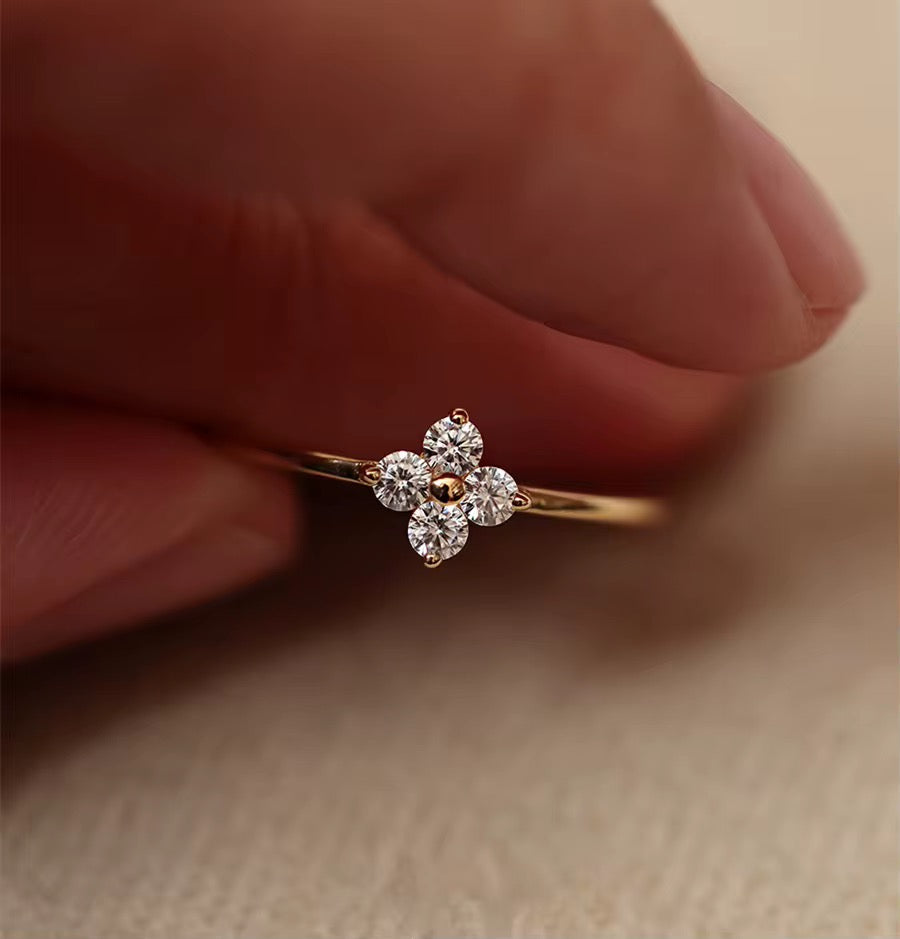 Clover Flower Ring