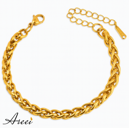 Interlink Chain Rope Bracelet