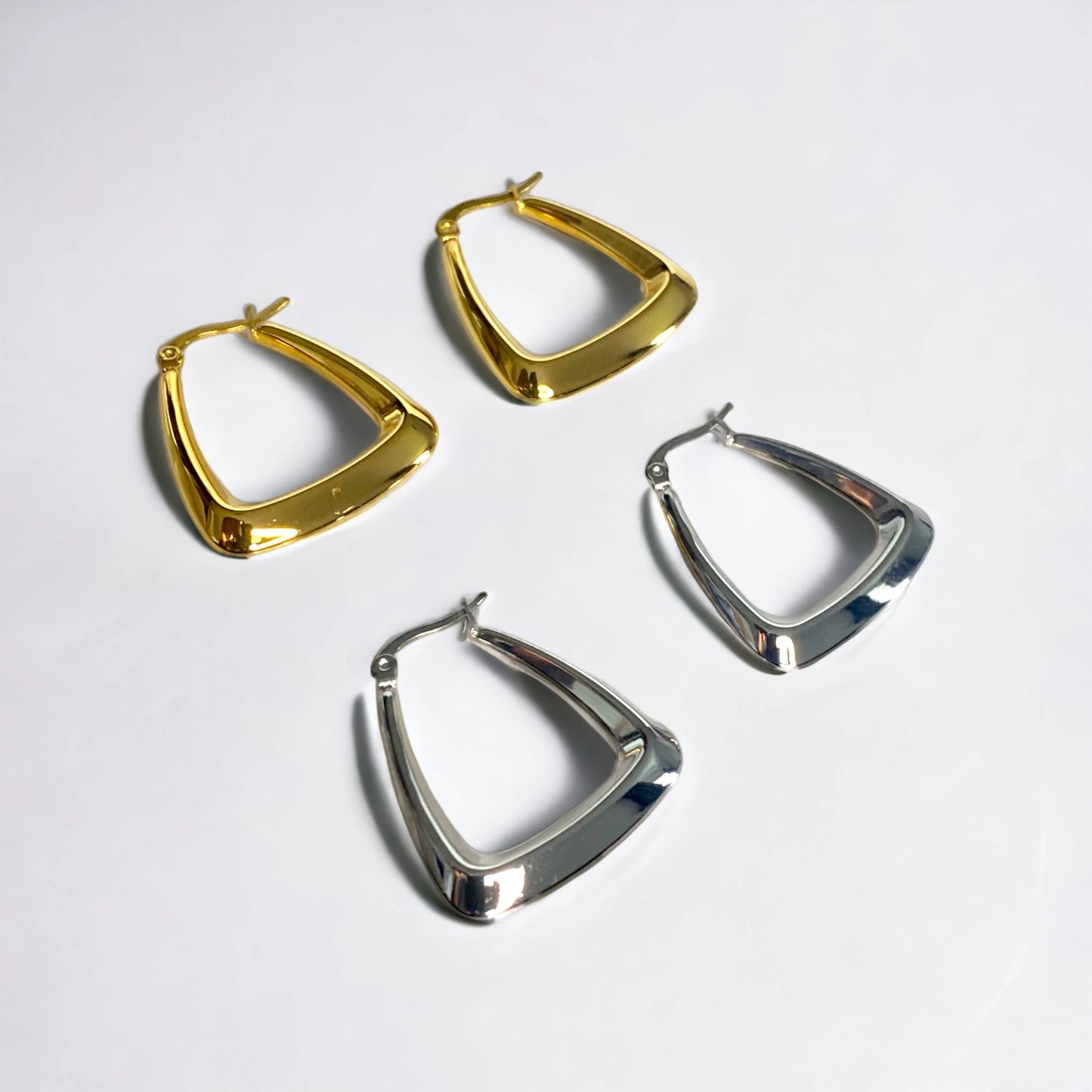 Tess Triangle Earrings