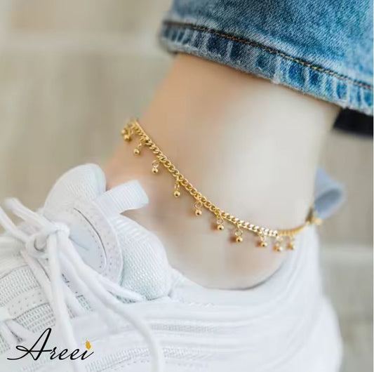 Cuban Ball Anklet