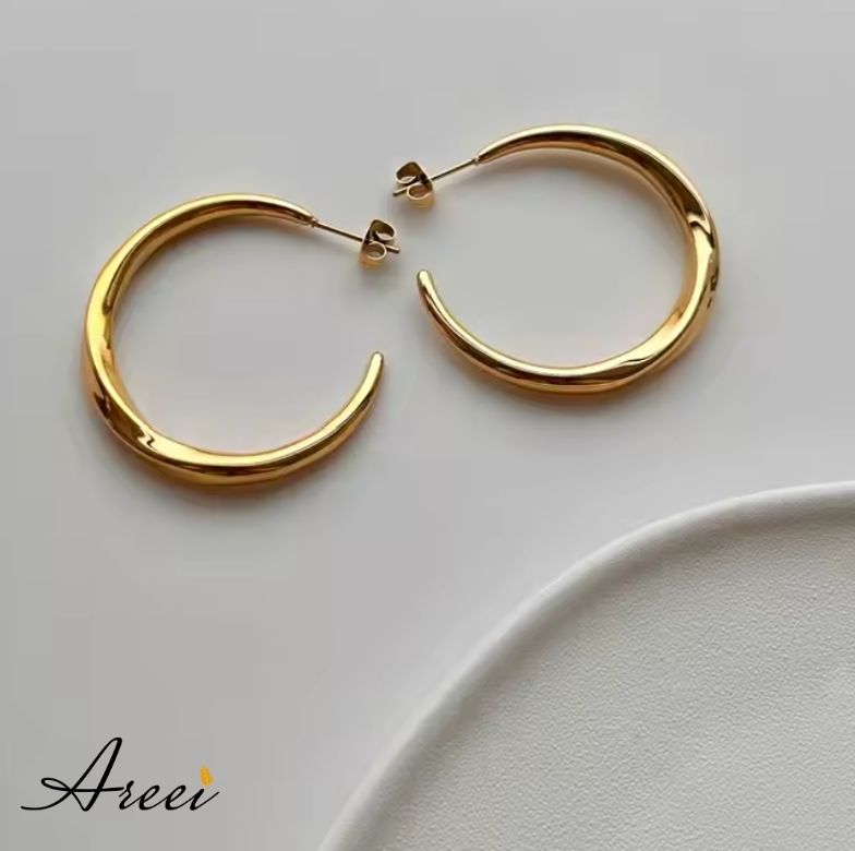 Twist Hoop Earrings