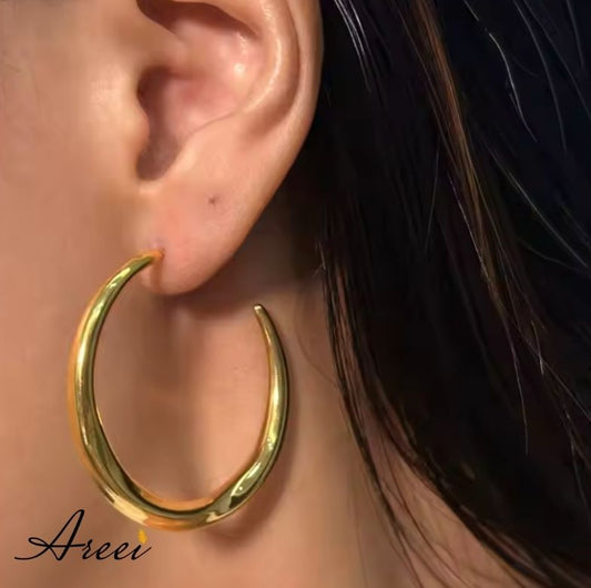 Twist Hoop Earrings