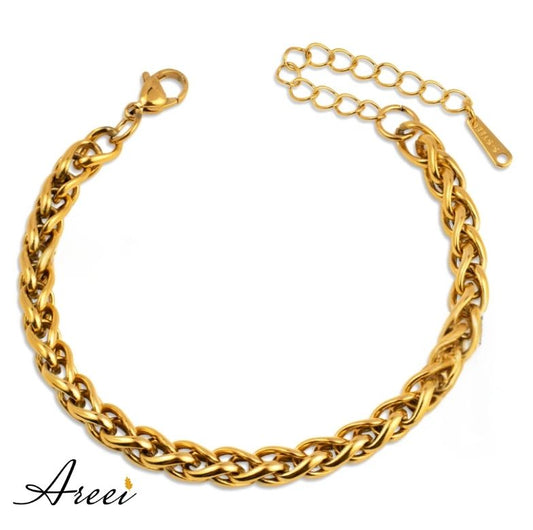 Interlink Chain Rope Bracelet