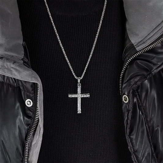 Rigid Cross Necklace