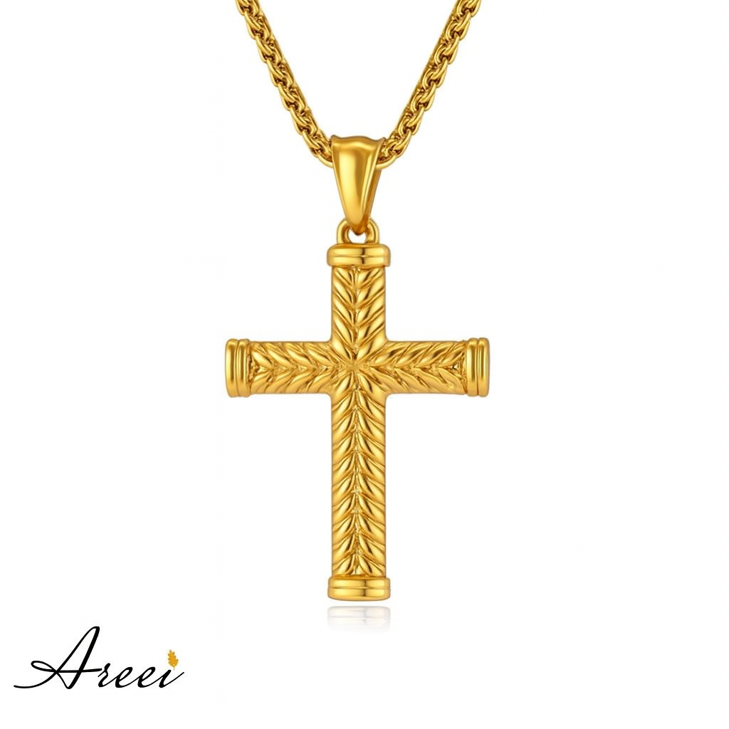 Rigid Cross Necklace